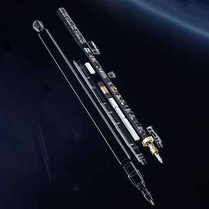 Touch Pen Techsuit C10 Pro para Apple iPad, Versión Activa, Transparente Negro