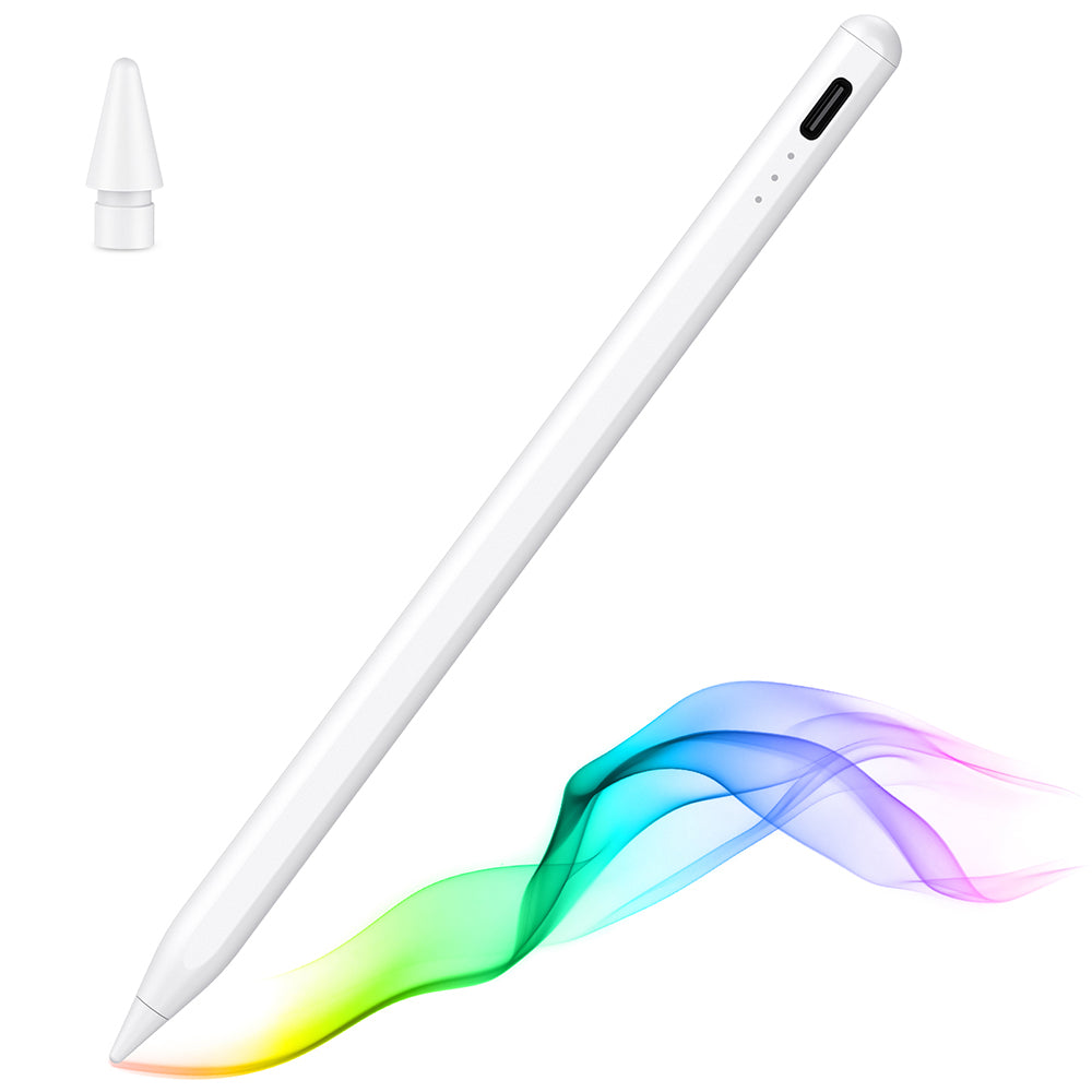 Touch Pen Techsuit JA04 para Apple iPad, Versión Activa, Blanco