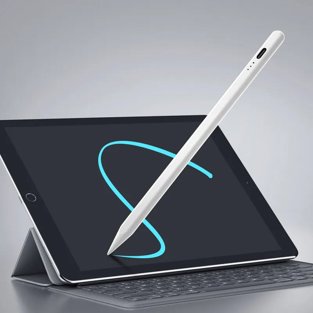 Touch Pen Techsuit JA04 para Apple iPad, Versión Activa, Blanco
