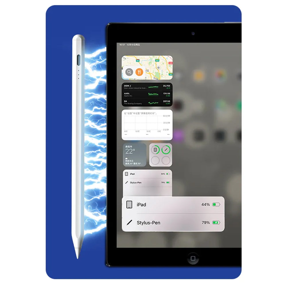 Touch Pen Techsuit JA04 para Apple iPad, Versión Activa, Blanco