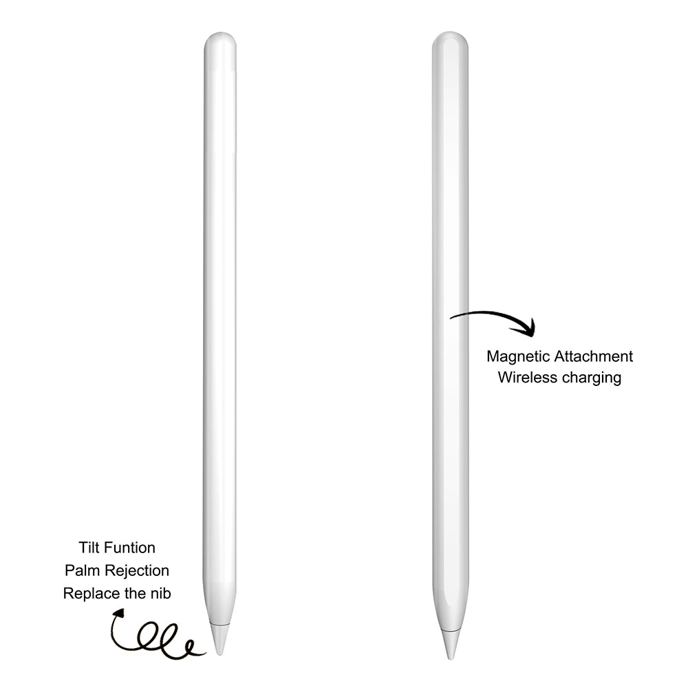 Touch Pen Techsuit M2 para Apple iPad, Versión Activa, Blanco