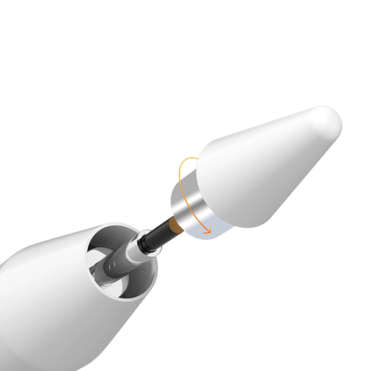 Touch Pen WZK W2268YAS para Apple iPad, Versión Activa, Blanco