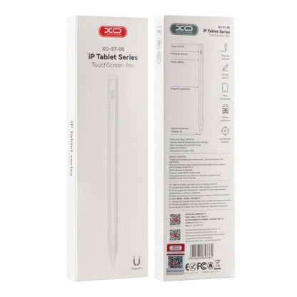 Touch Pen XO Design ST-08 para Apple iPad, Versión Activa, Blanco