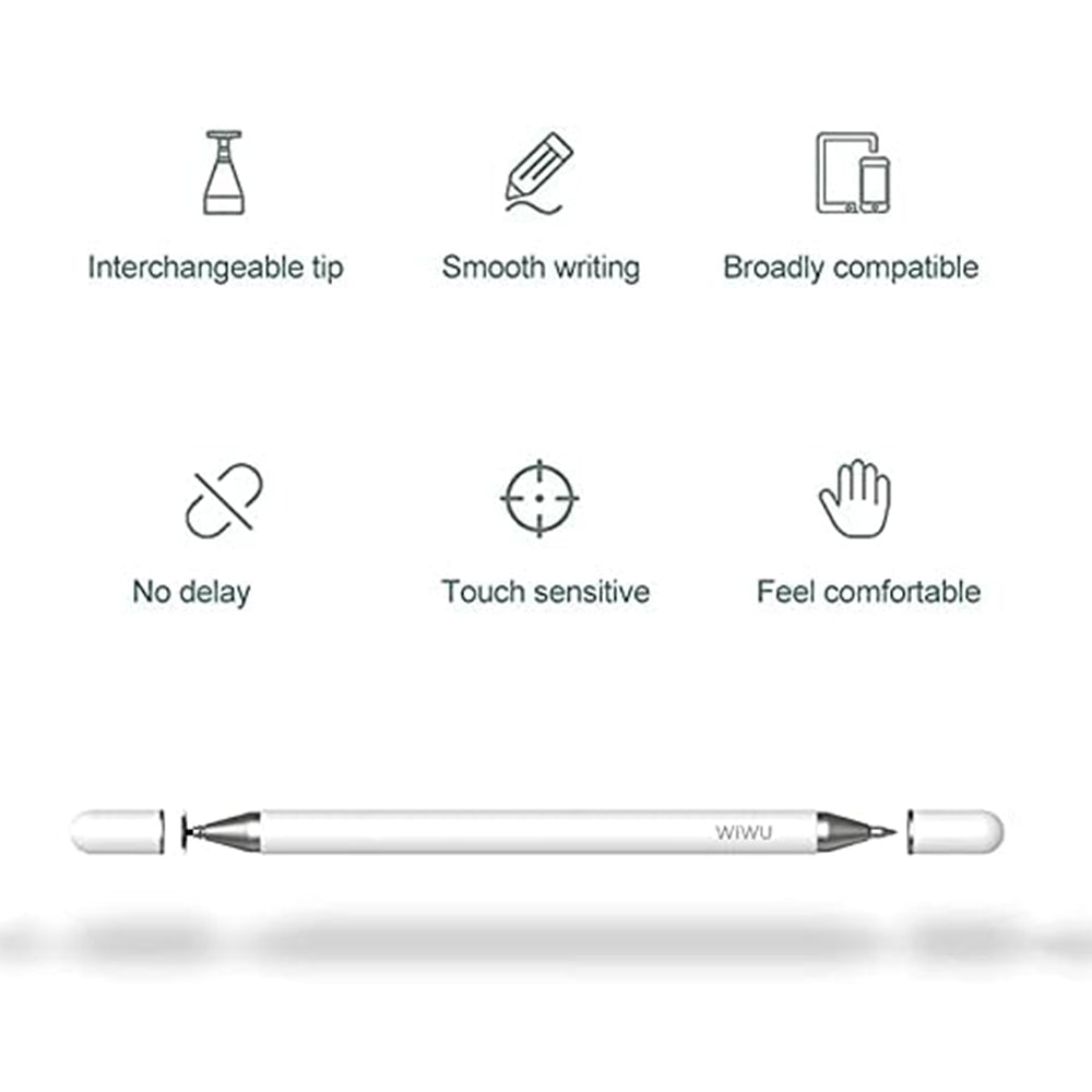 Touch Pen Yesido ST04, 2en1, Blanco