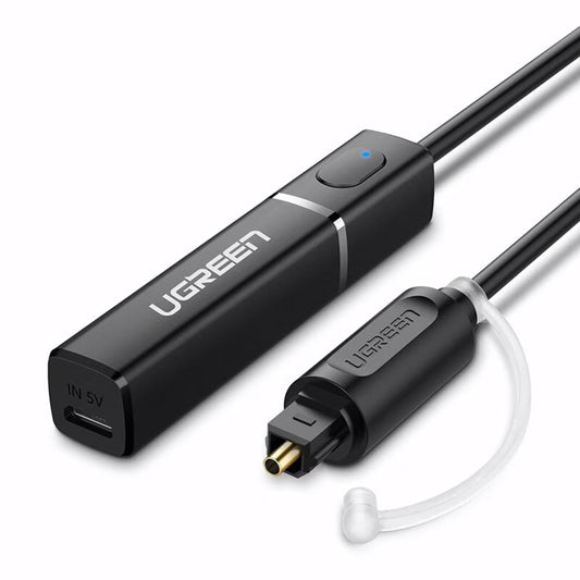 UGREEN CM150 Bluetooth Transmitter, Optical, Black