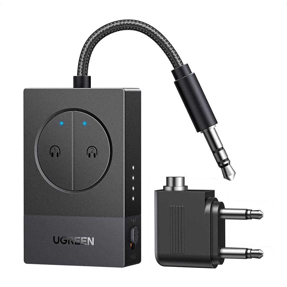 Transmisor Bluetooth UGREEN BT305 (65706), AUX, Negro