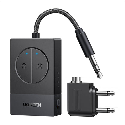 Transmisor Bluetooth UGREEN BT305 (65706), AUX, Negro