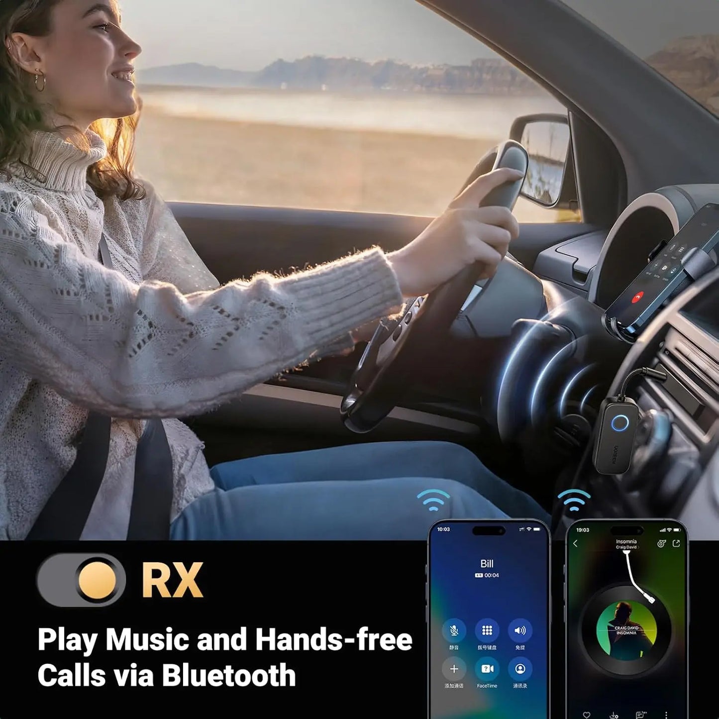 Transmisor / Receptor Bluetooth UGREEN CM672