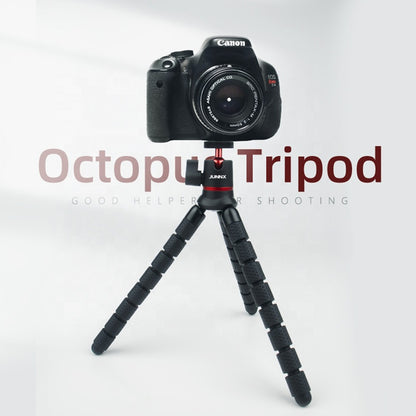 Trípode 1/4 pulgada Techsuit JX-004, Negro