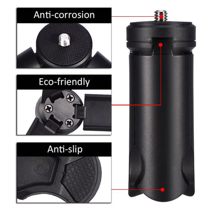 Trípode 1/4inch Techsuit TPD1, Negro