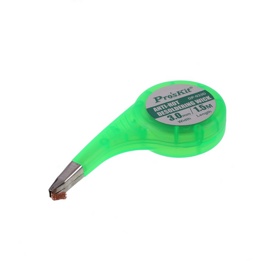 Trenza Pro'sKit DP-033D, 3mm, 1.5m