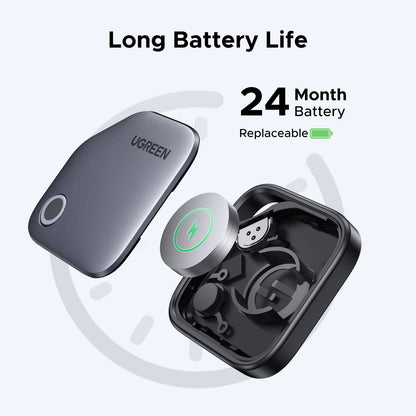 UGREEN SmartTag Pro Smart CM916 (75646P), Negro