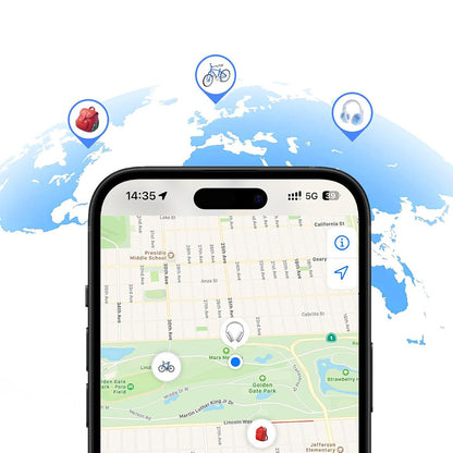 UGREEN SmartTag Smart Finder Slim 2 CM920 (75120A) para la serie iOS, juego de 2 piezas, negro