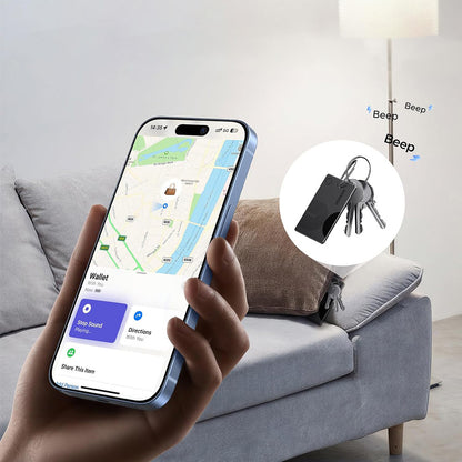 UGREEN SmartTag Smart Finder Slim 2 CM920 (75120A) para la serie iOS, juego de 2 piezas, negro