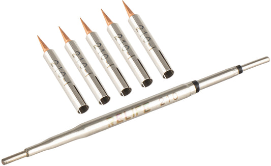 Punta de soldador Relife RL-C210-I, Set de 5 piezas