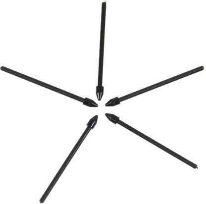 Punta Touch Pen OEM para Samsung Galaxy S24 Ultra S928 / S23 Ultra S918 / S22 Ultra 5G S908 / S21 Ultra 5G G998, Set de 5 piezas, Negro