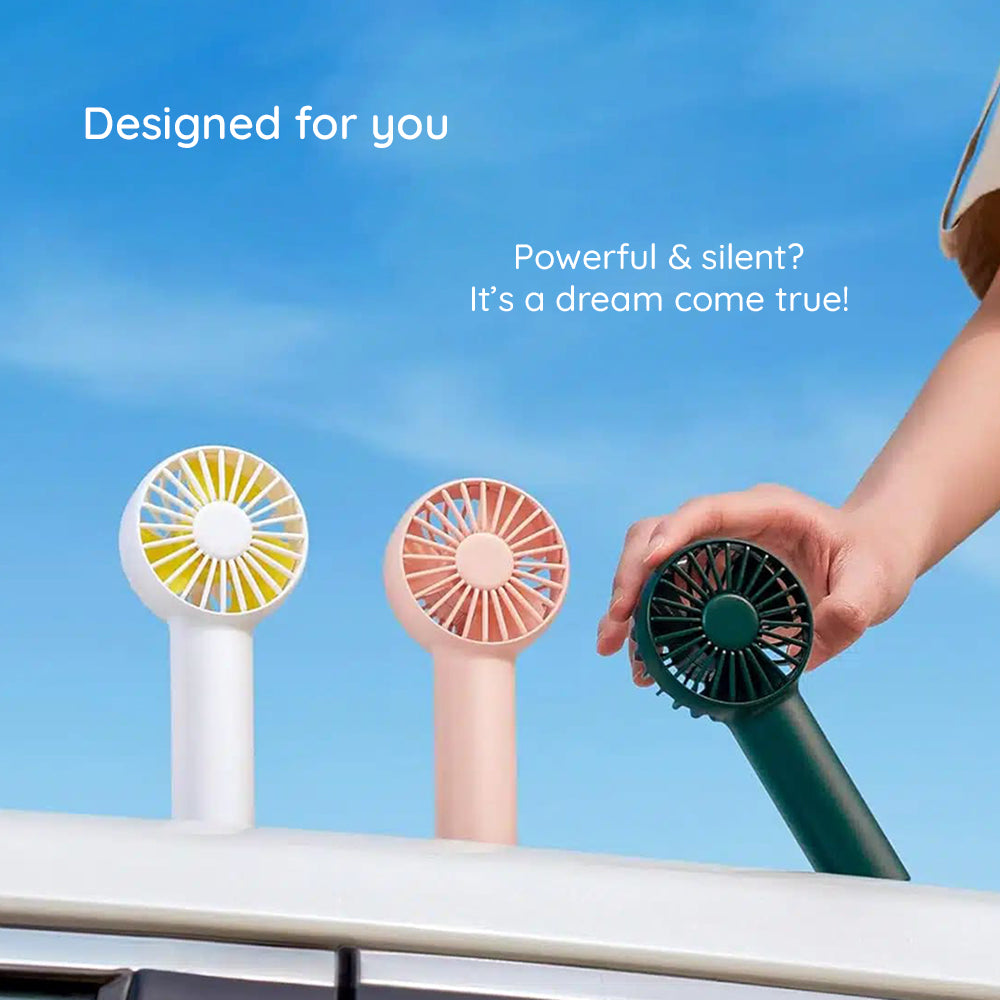 Ventilador Portátil JisuLife FA20, Verde