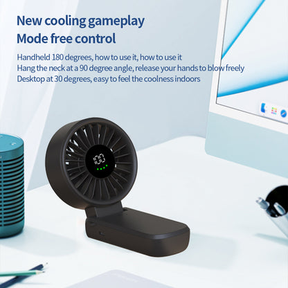 Ventilador Portátil Techsuit A10, Negro