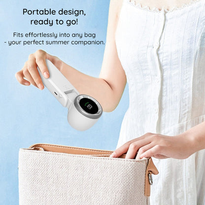 Ventilador Portátil Techsuit A9, Blanco