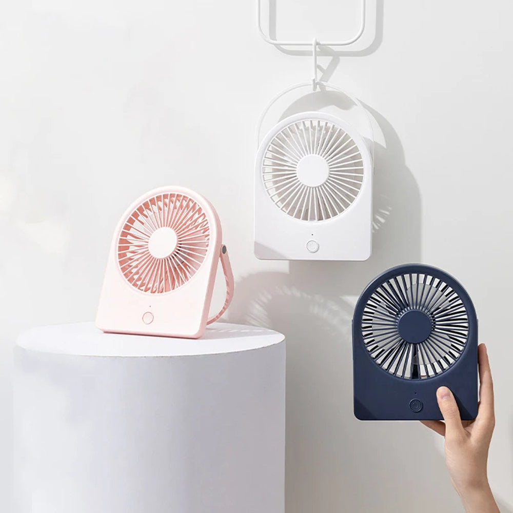 Ventilador Portátil Techsuit CT-108, Blanco