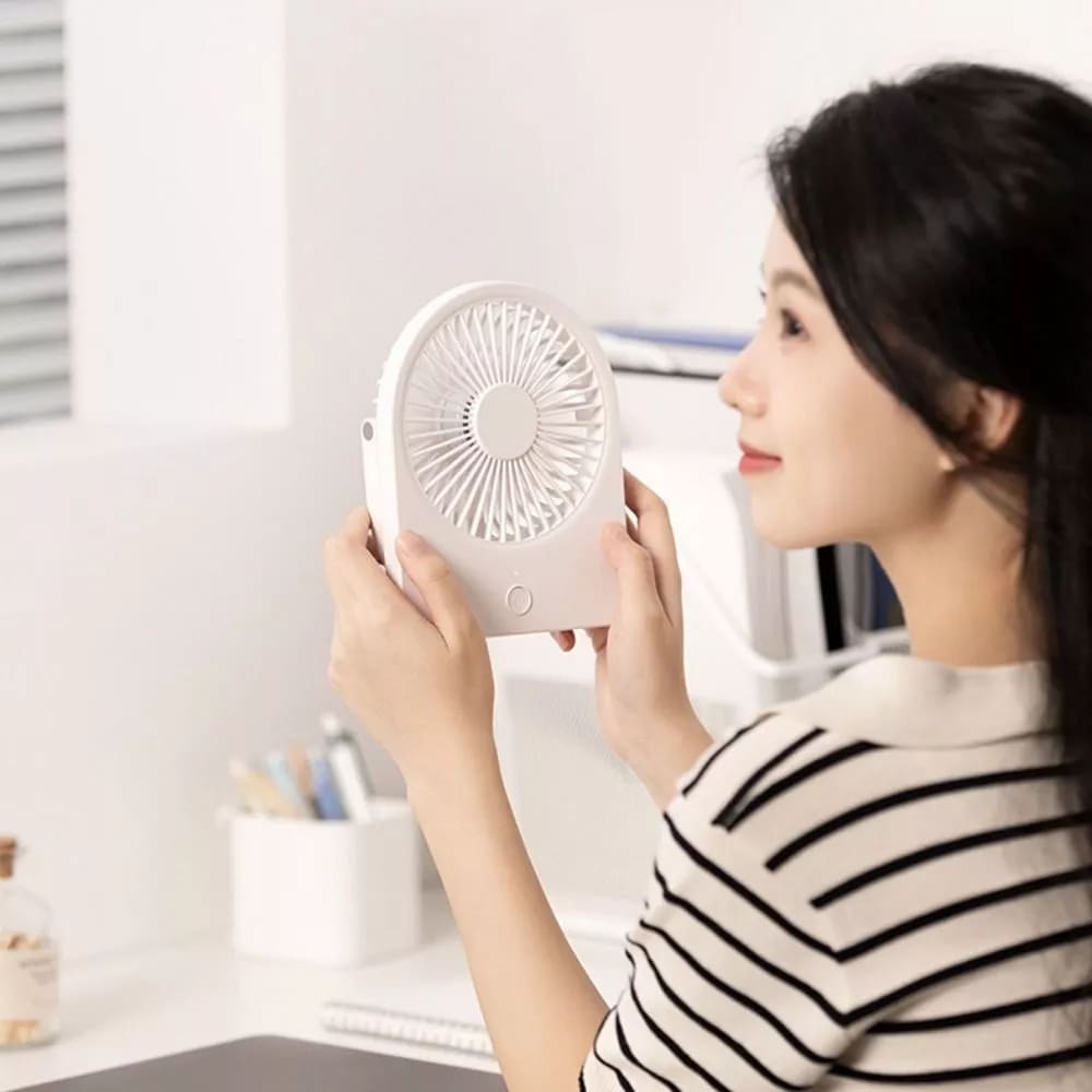 Ventilador Portátil Techsuit CT-108, Blanco