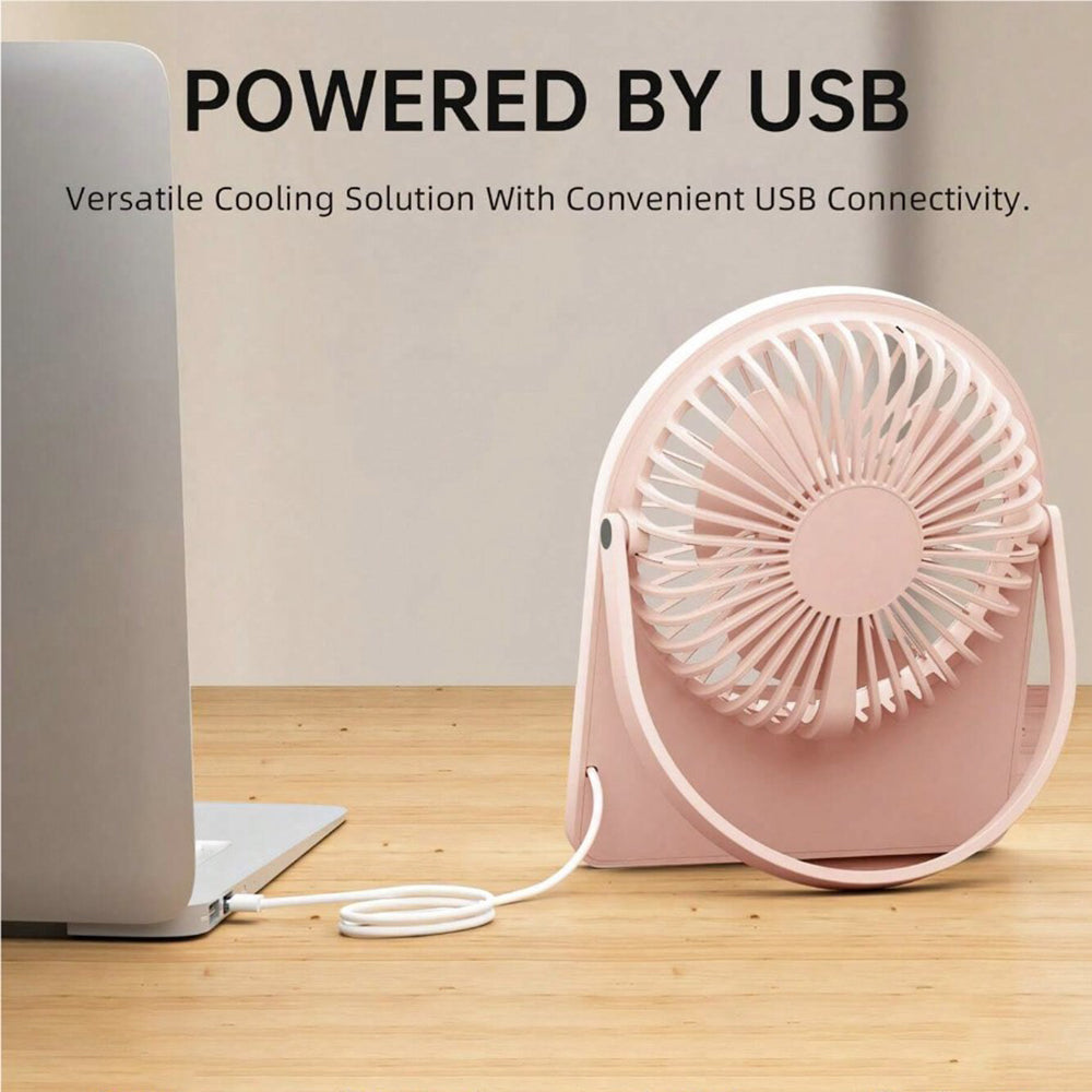 Ventilador Portátil Techsuit CT-108, Blanco