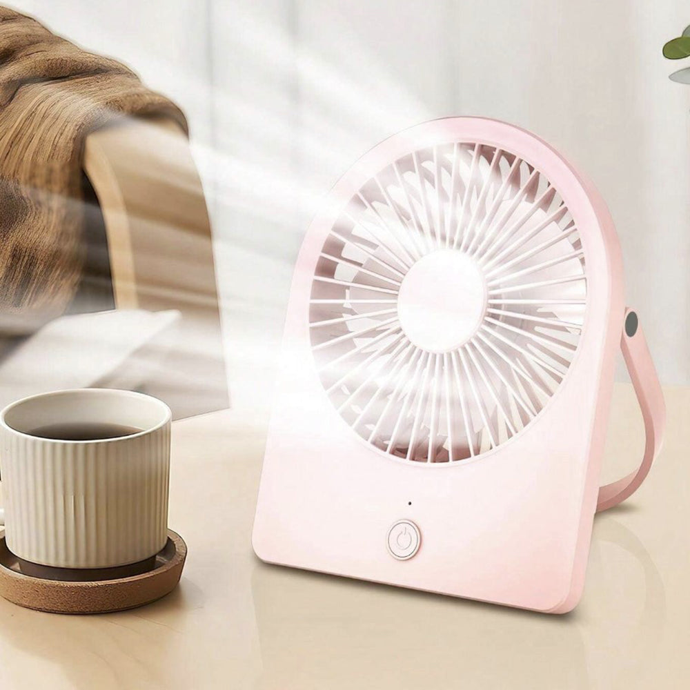 Ventilador Portátil Techsuit CT-108, Blanco