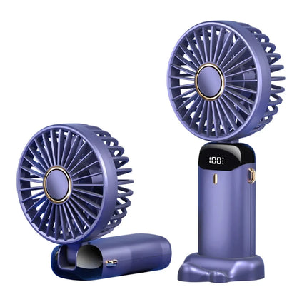 Ventilador Portátil Techsuit N15, Violeta