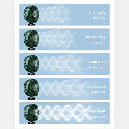 Ventilador Portátil Techsuit N15, Violeta