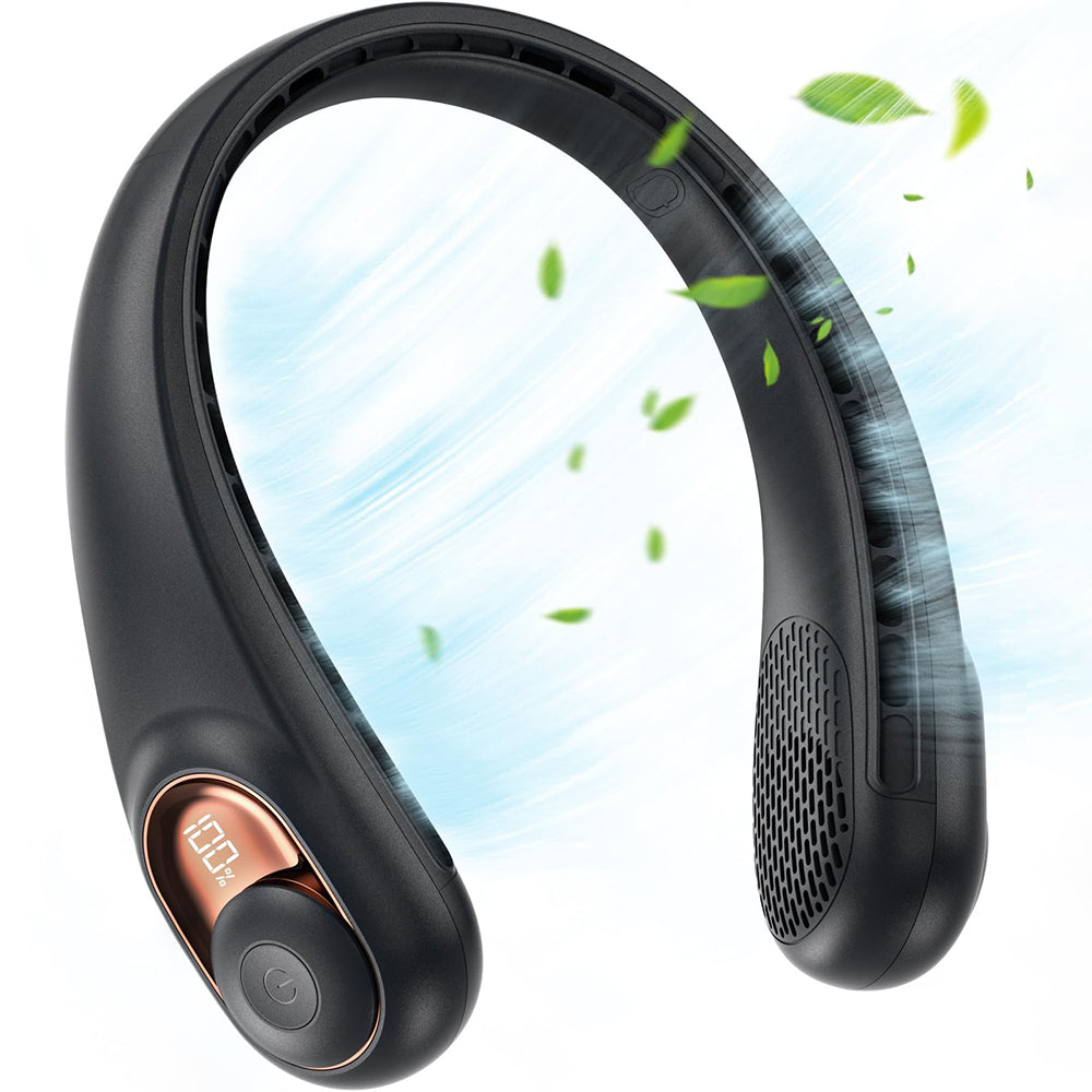 Ventilador Portátil Techsuit S9, Negro