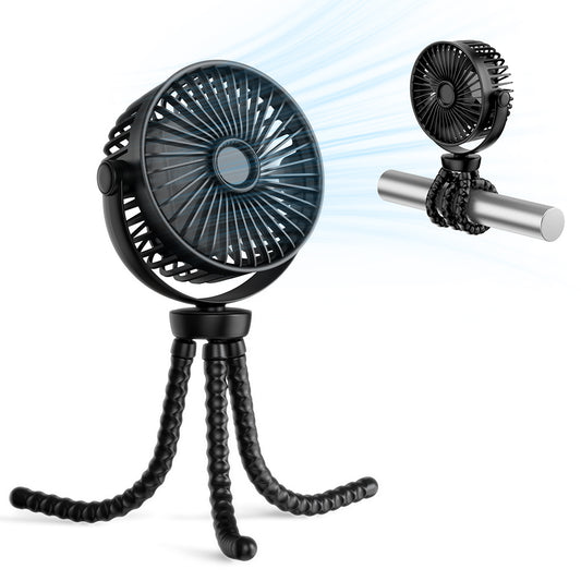Ventilador Portátil Techsuit VP1, Negro