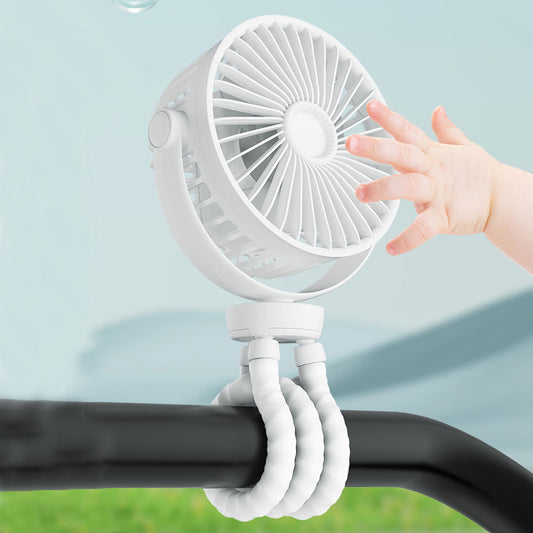Ventilador Portátil Techsuit VP1, Negro