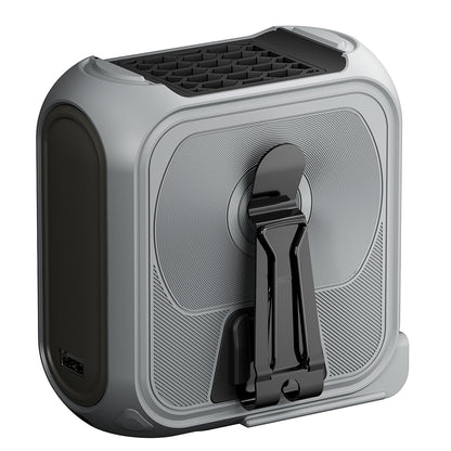 Ventilador Portátil Techsuit Z13 con batería externa 10000mAh, Gris