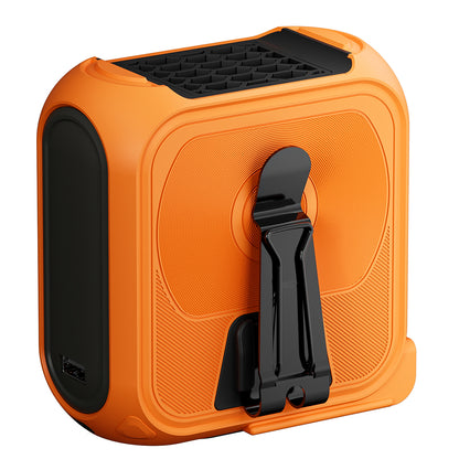 Ventilador Portátil Techsuit Z13 con batería externa 10000mAh, Naranja