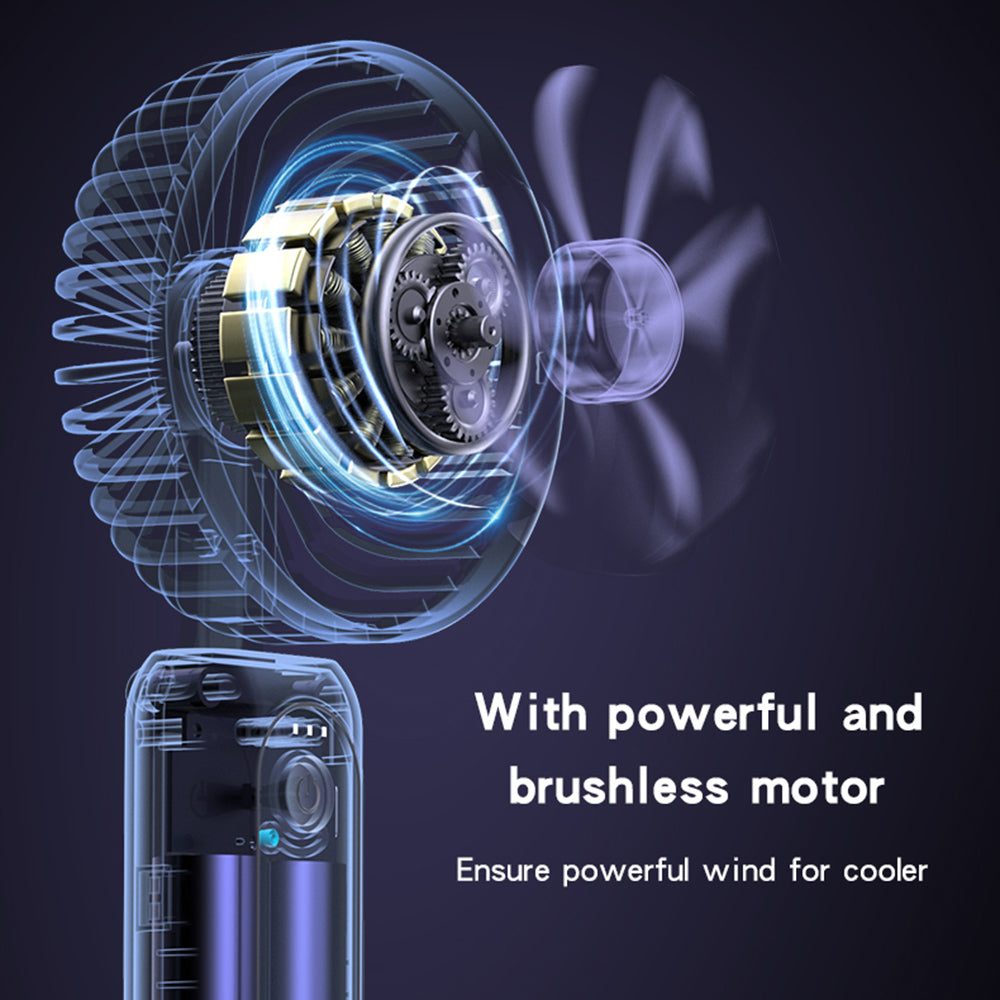 Ventilador Portátil Yesido YF10, Negro