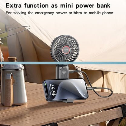 Ventilador Portátil Yesido YF10, Negro