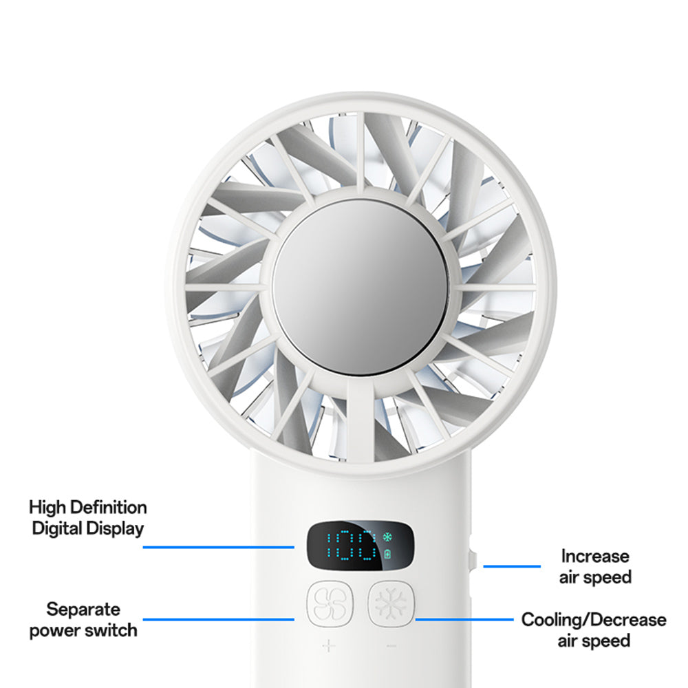 Yesido YF18 Portable Fan, Black