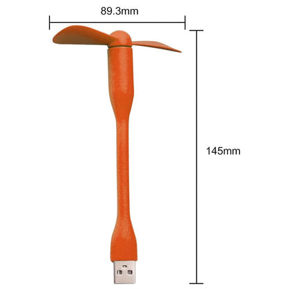 Ventilador USB Techsuit TUF1, Naranja