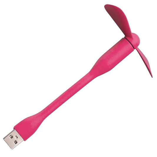 Ventilador USB Techsuit TUF1, Rosa