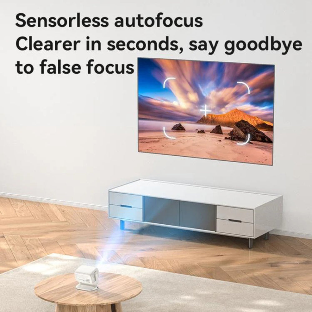 Videoproyector Yesido TV13, 720P, 190ANSI, Android 9.0, Blanco