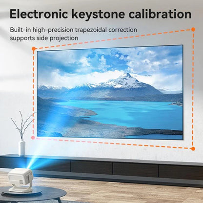 Videoproyector Yesido TV13, 720P, 190ANSI, Android 9.0, Blanco