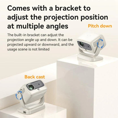 Videoproyector Yesido TV13, 720P, 190ANSI, Android 9.0, Blanco