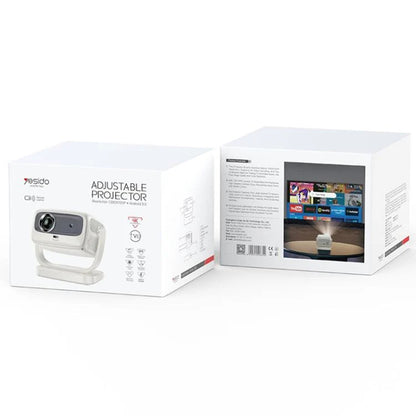 Videoproyector Yesido TV13, 720P, 190ANSI, Android 9.0, Blanco