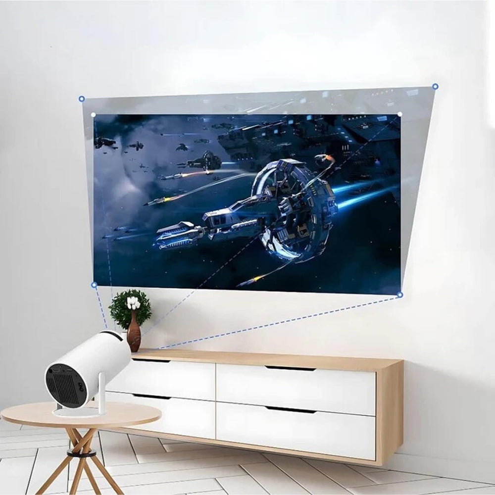 Videoproyector Yesido TV14, 720P, 120ANSI, Blanco