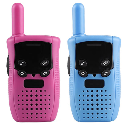 Walkie Talkie MaXlife MXWT-100, Juego de 2 Piezas, Varios Colores