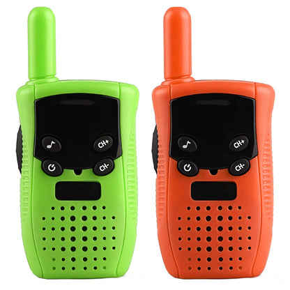 Walkie Talkie MaXlife MXWT-100, Juego de 2 Piezas, Varios Colores