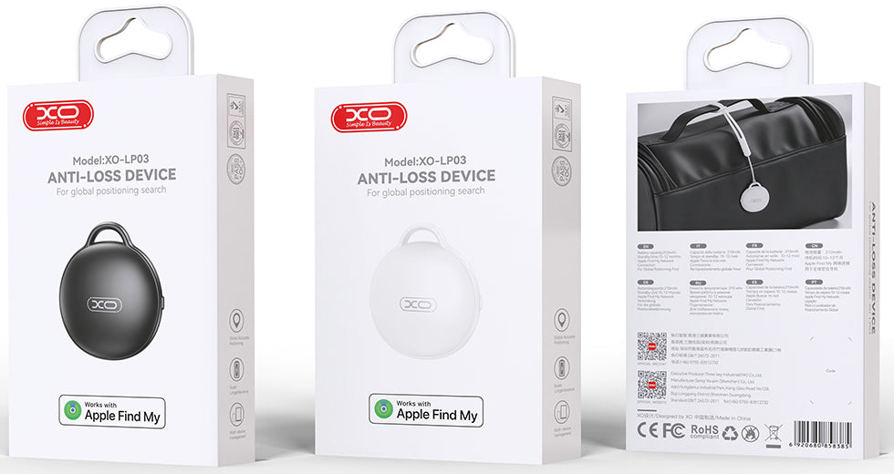 XO Design SmartTag LP03 para Series iOS, Blanco